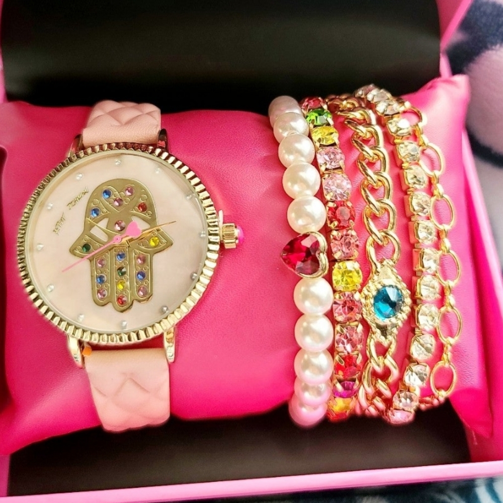 Betsey Johnson Watch & Bracelets